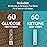 KETO-MOJO Blood Glucose and Ketone Test Strips Combo Pack | 60 Glucose + 60 Ketone Strips (120 Count) | for Use Only with GK+ Meter