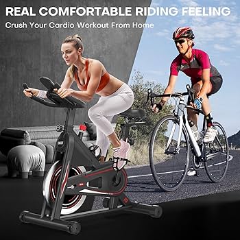 Exercise Bike, DMASUN Magnetic Resistance Pro Indoor Cycling Bike 350lbs Weight