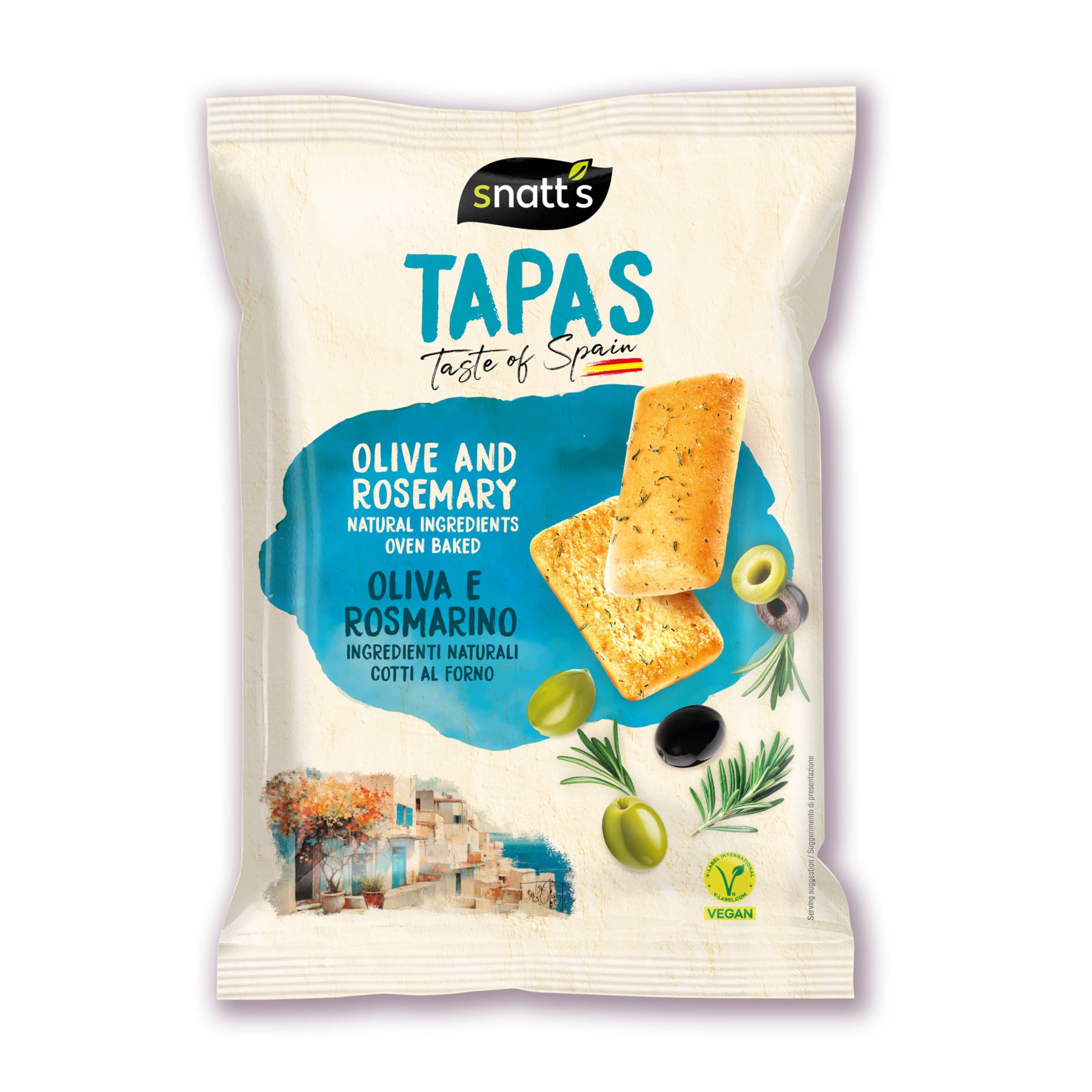 Breadsticks with Olive and Rosemary Oven Baked, 110 gm