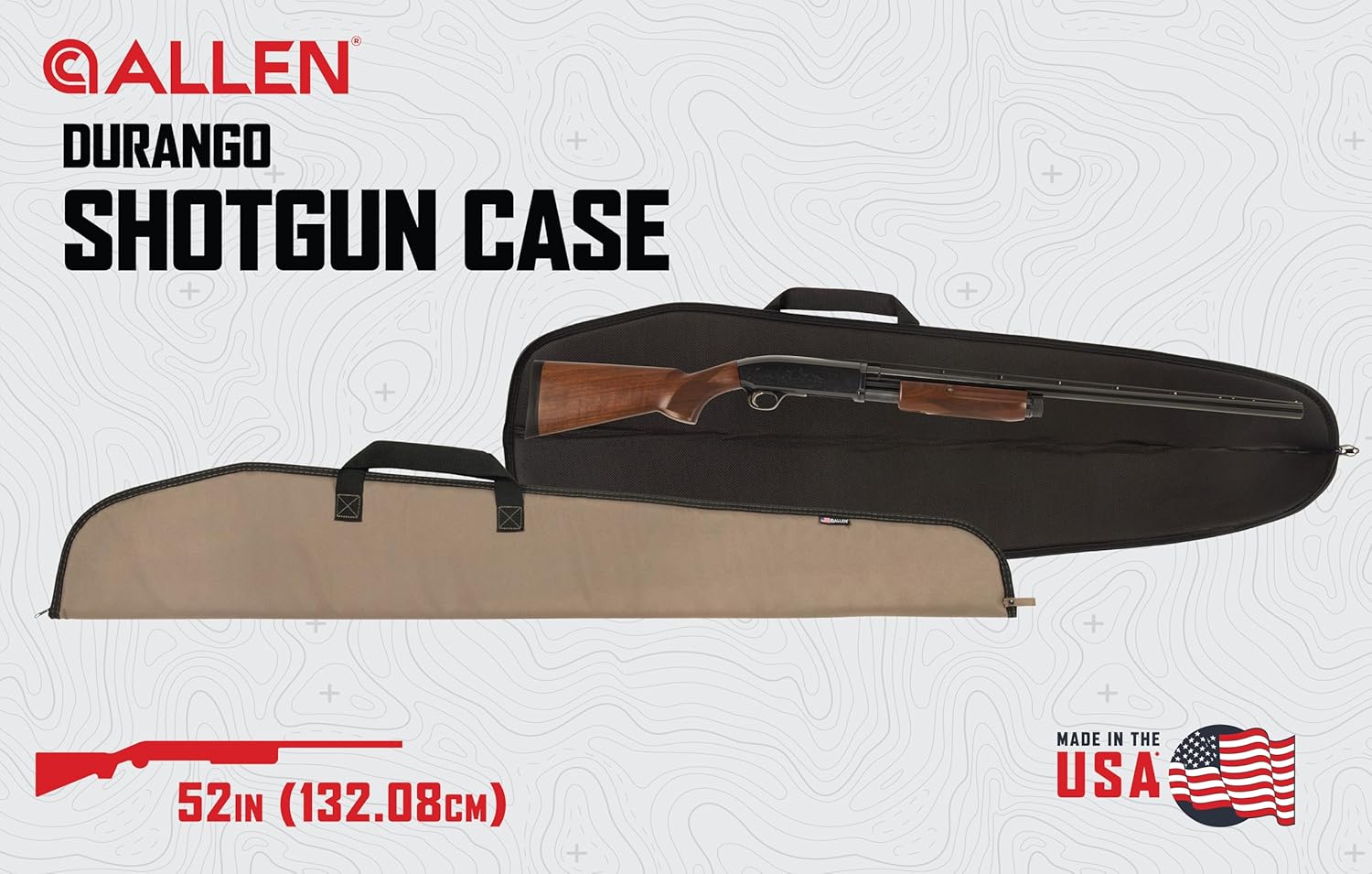 Allen Company Durango Shotgun Case - 52-Inch Soft Gun Bag - Hunting and Shooting Accessories - Image 2