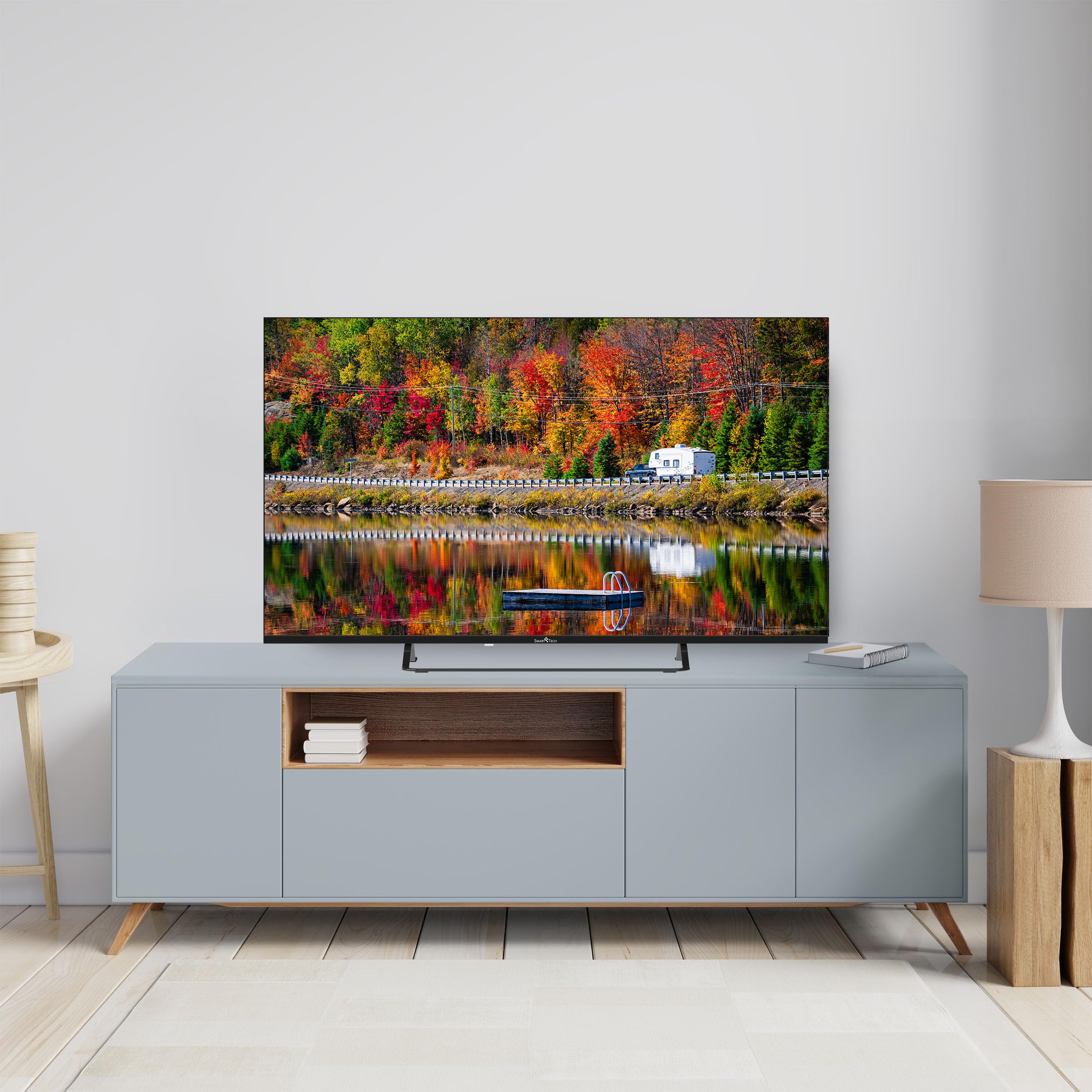 Smart Tech 50UW02V3, webOS Smart Television, 50 Pulgadas (127 cm), 4K UHD, 3*HDMI; 2*USB; WiFi