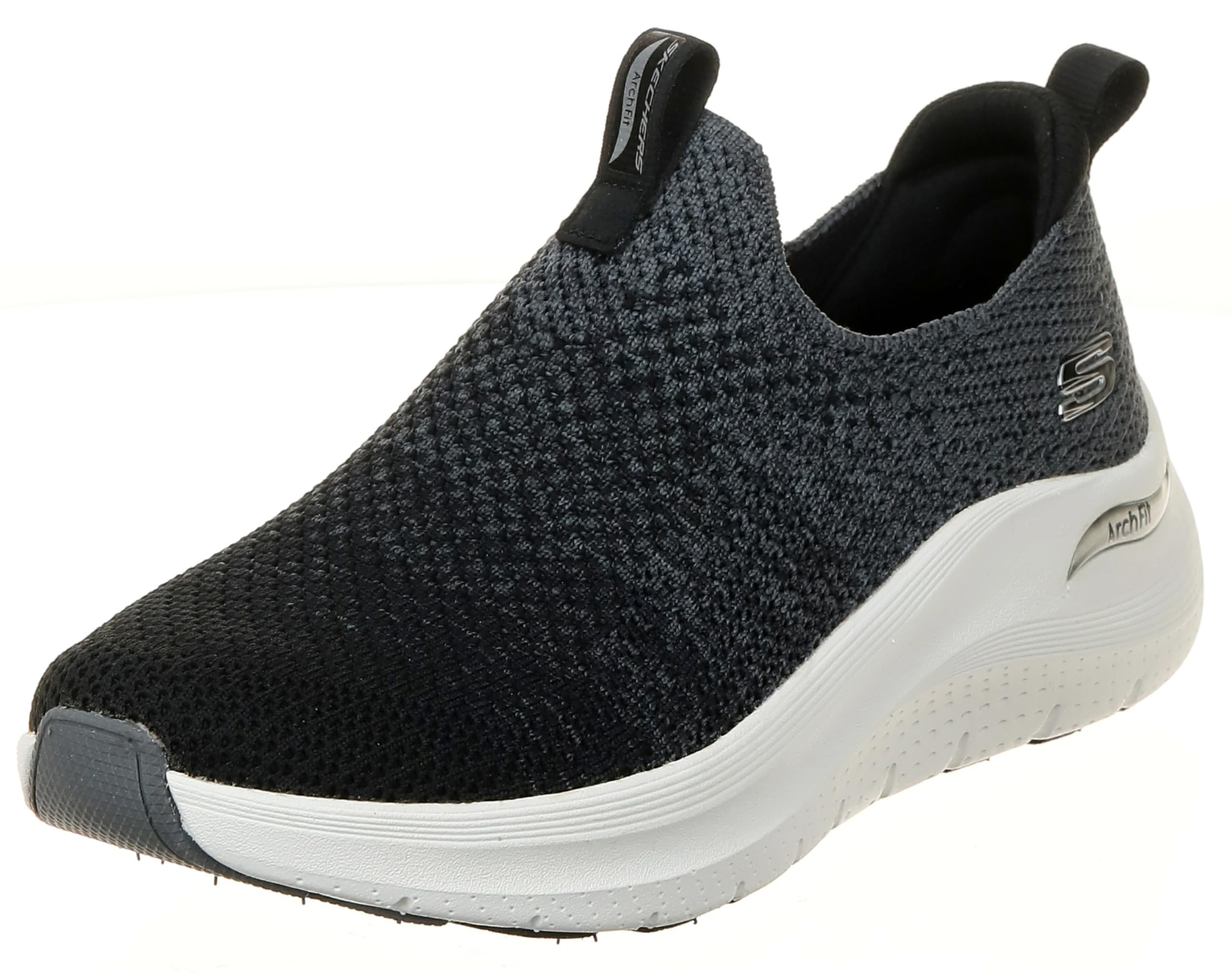 Skechers ARCH FIT 2.0 womens SHOES 38 EU BLACK CHARCOAL