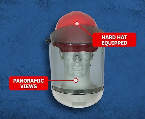 Miniatura 4 de OBERON Protector facial Arc Flash - 12 CAL - Incluye tapa dura y protector facial - Serie TCG