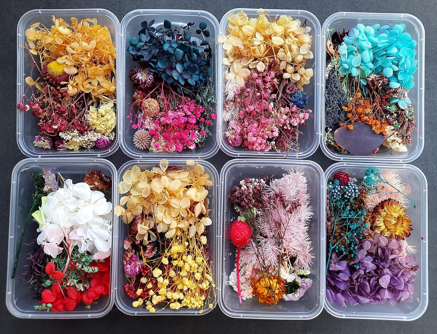 Keshav Creations Dried Flowers for Resin Art - Natural Dry Flowers for Decoration, Candle Making, Soap Making, Nail Art & DIY (Pack of 1, Assorted)-image-28