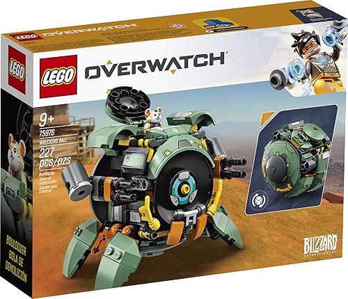 Miniatura 4 de LEGO Overwatch Wrecking Ball 75976 Kit de construcción, juguete de Overwatch para niñas y niños mayores de 9 años (227 piezas)