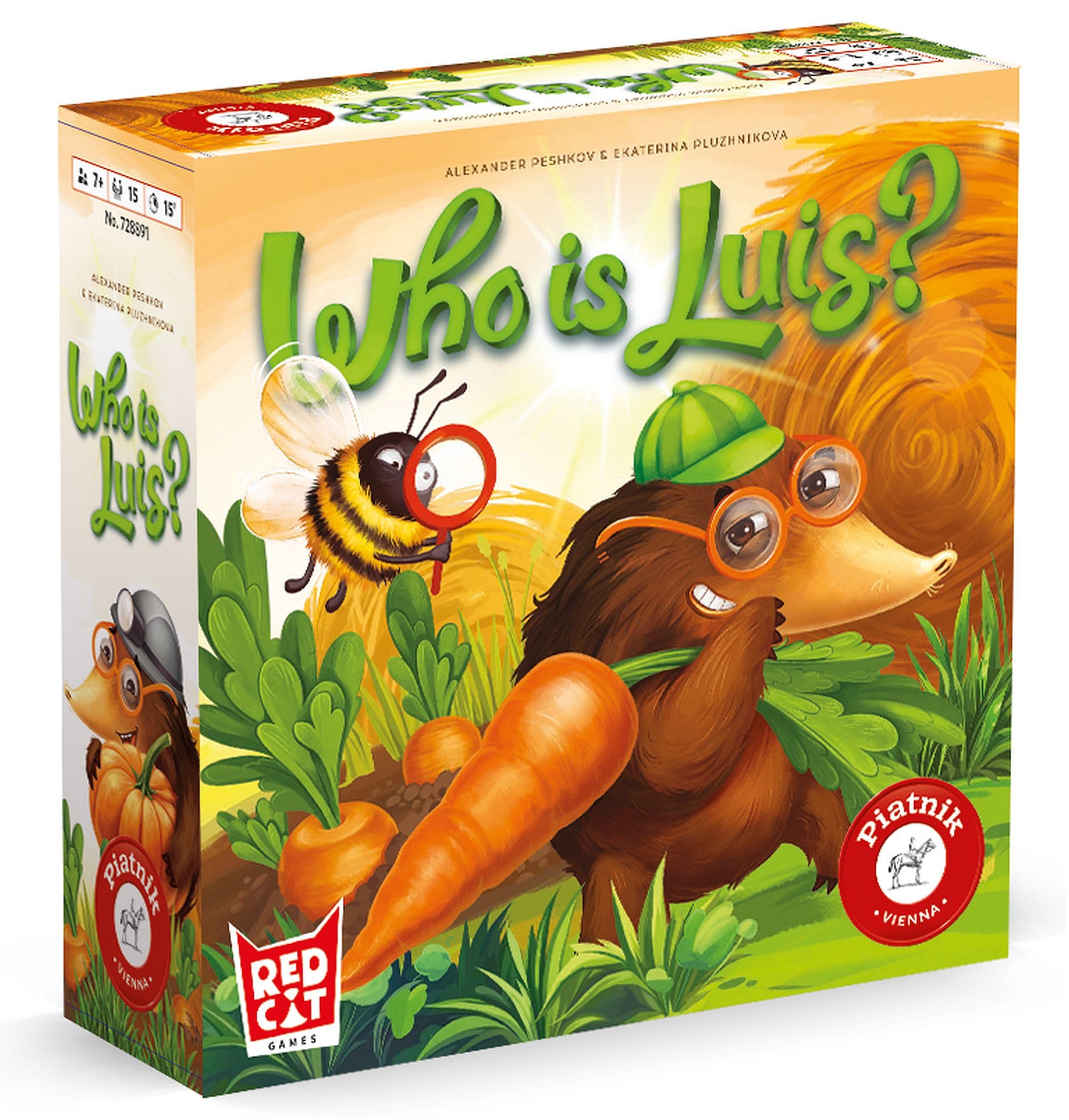Piatnik 728891 Who is Luis? A Cooperative Deduction Game