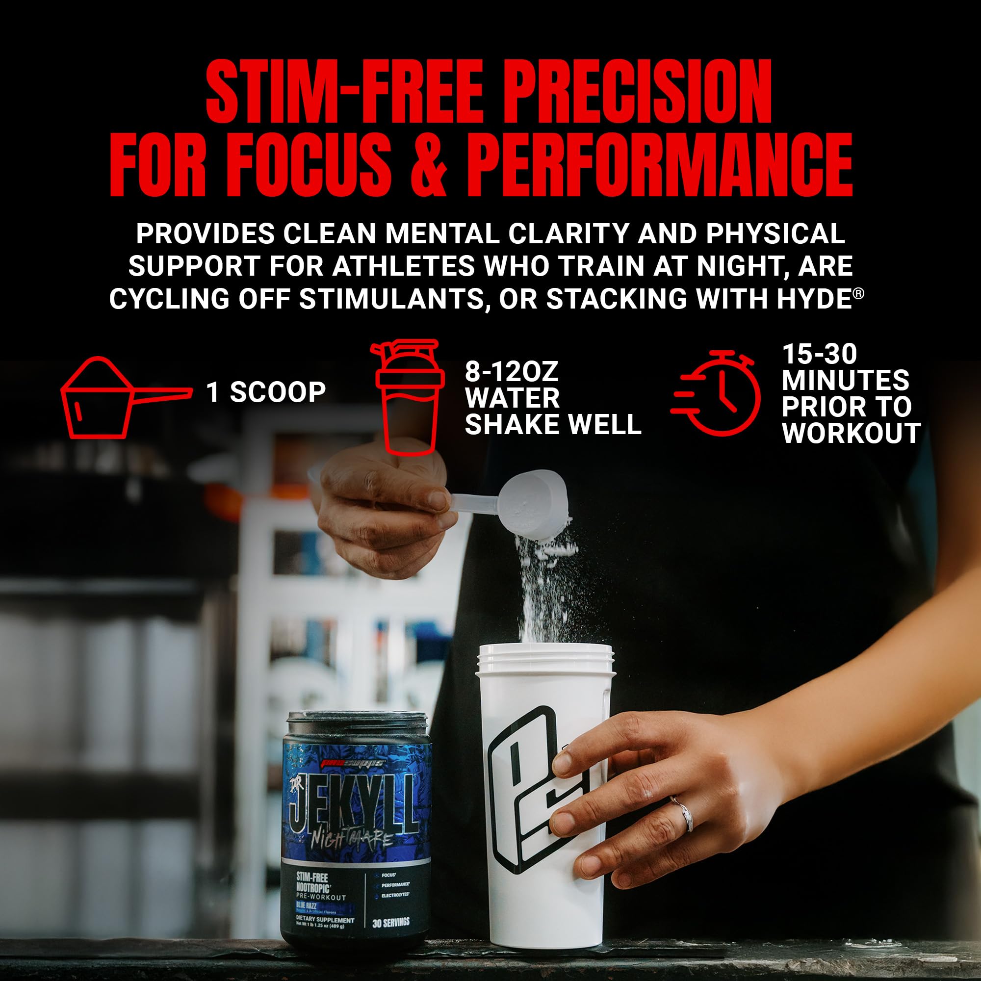 ProSupps Dr. Jekyll Nightmare Pre Workout Powder with Nootropics — Amazon image 4