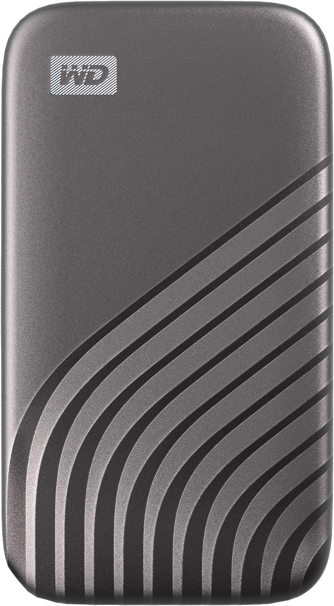 Western Digital 1TB My Passport Portable SSD, 1050MB/s R, 1000MB/s W, Upto 2 Meter Drop Protection, HW Encryption, Type-C Cable & Type-A Adaptor, for PC&Mac, Space Grey, 5Y Warranty, External SSD