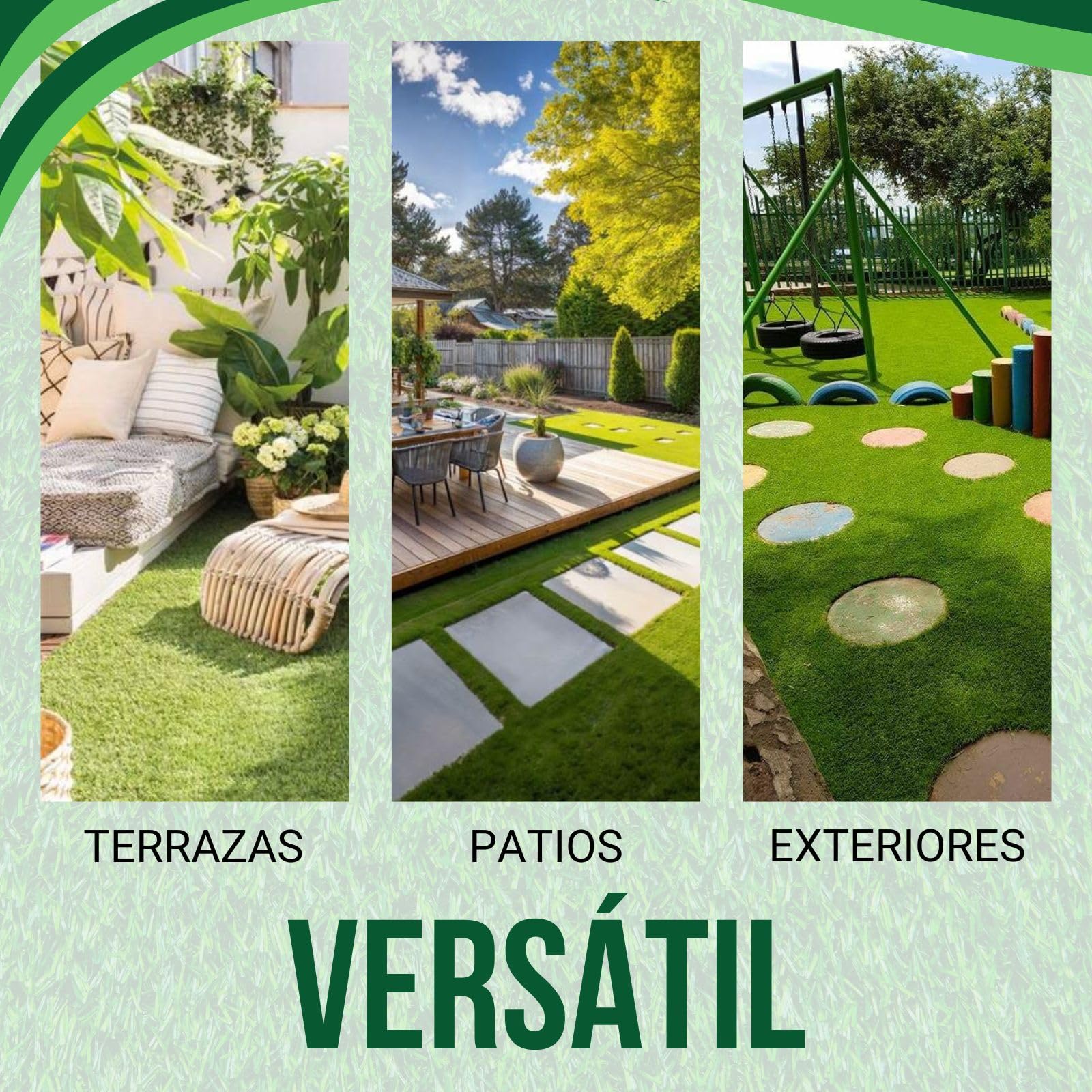 PLANTAWA Confezione da 2 x detergente per prato artificiale da 2 l + spray | pulisce erba artificiale e siepi | Confezione risparmio con aroma fresco | pulizia profonda per giardini e terrazze