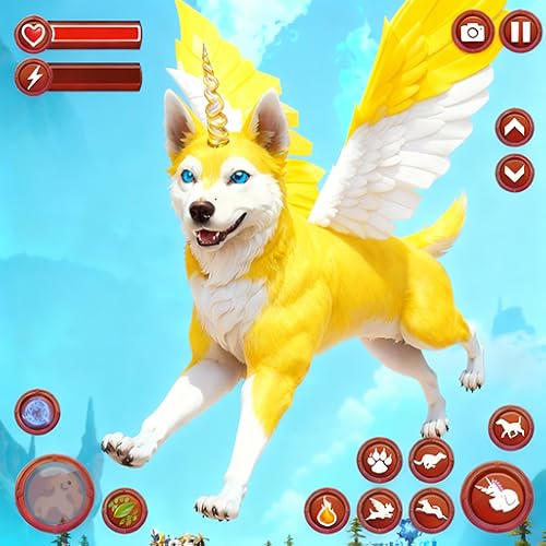 Wild Flying Magical Dog – Adventure & Endless Fun