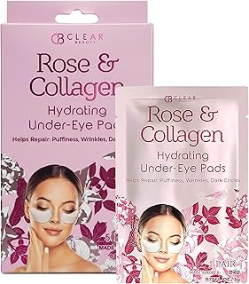 Clear Beauty Rose & Collagen - Parches para d...
