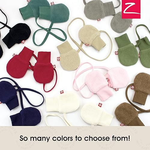 Miniatura 5 de Zutano Manoplas de forro polar para bebé niño