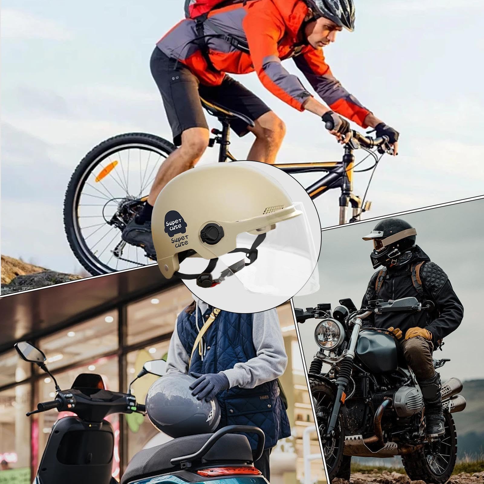Hoed Voor Motorfiets,Winddichte Motorfiets Hoed | Hoofddeksel Voor Hoed Voor Motorfiets,Winddichte Motorfiets Hoed | Hoofddeksel Voor