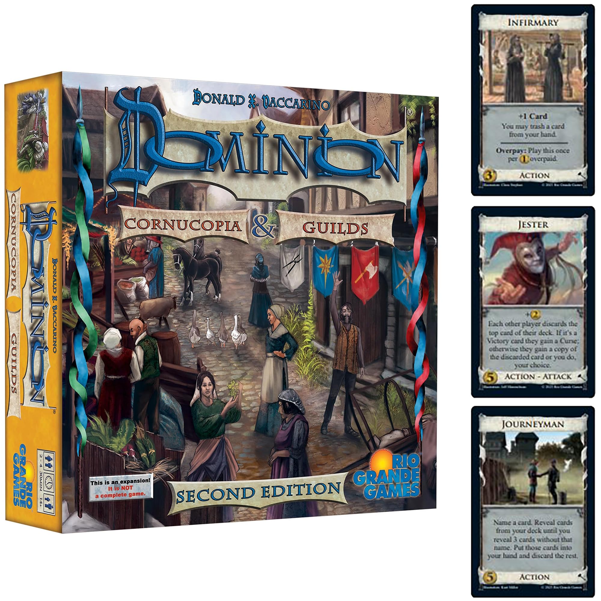 Dominion Intrigue Update Pack 2a Edizione – Espansione Carte – Rio Grande Games (RGG 533)