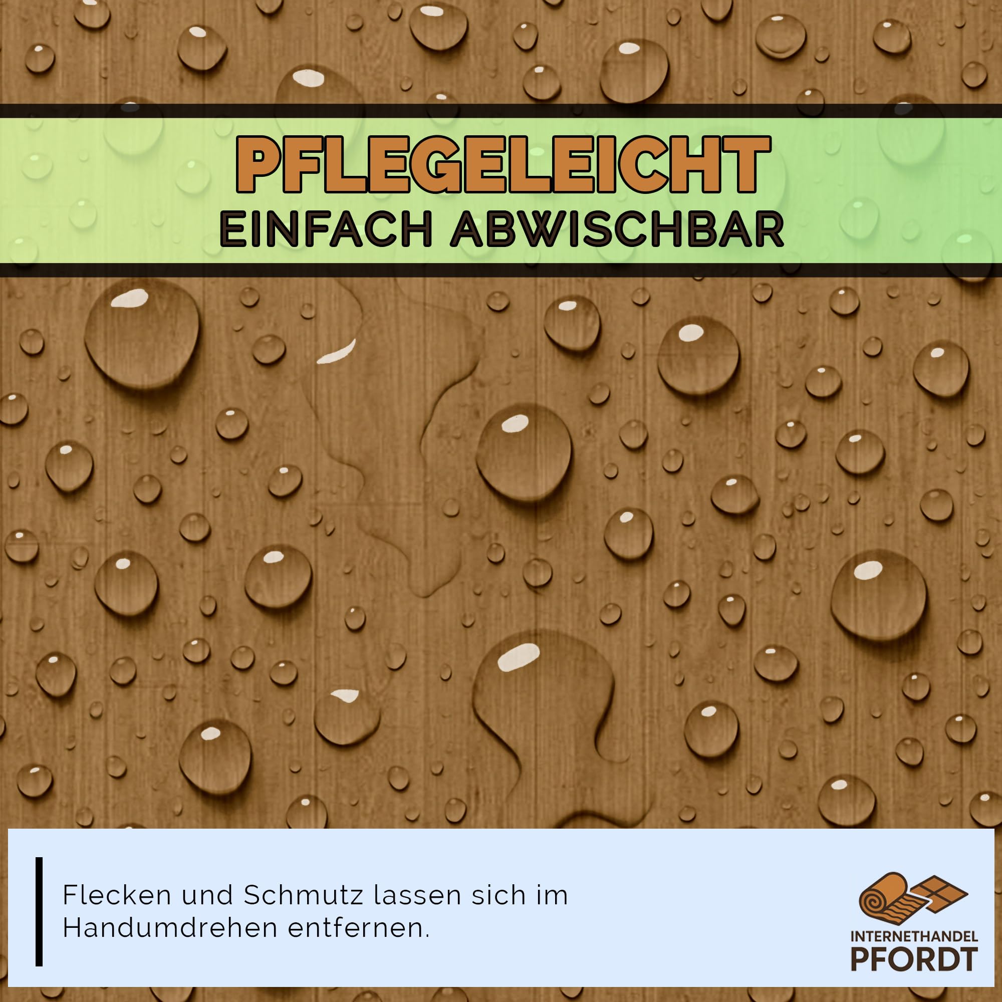 CV Bodenbelag Holz Chene, 400x200 cm, pflegeleichter PVC Vinylboden, Meterware für Küche und Wohnzimmer