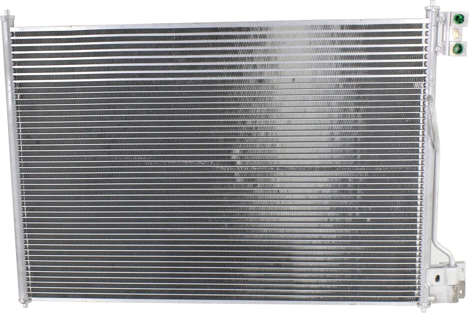 Go-Parts - A/C Condenser with Valve for 2006-2011 Ford Crown Victoria, Replacement 2007 2008 2009 2010