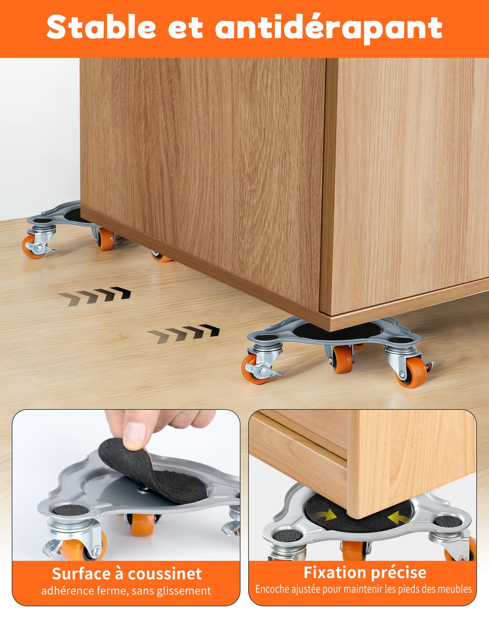 Sollevatore Mobili Pesanti Carico Fino a 400kg Set