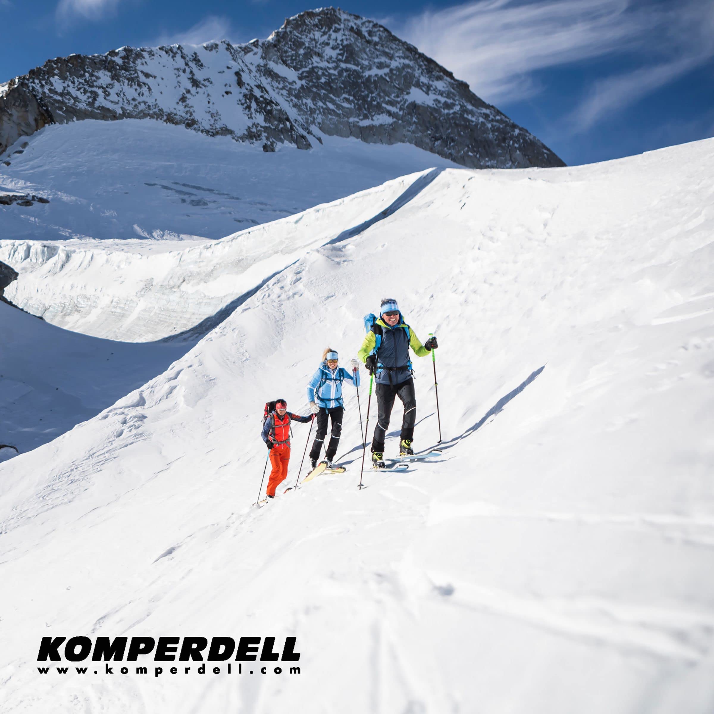 Komperdell Carbon C7 Ascent - Bastón de esquí