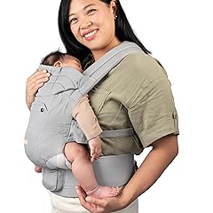 Baby Trend Caleo 3-in-1 Newborn Carrier, 100% Cotton, Snuggle Grey