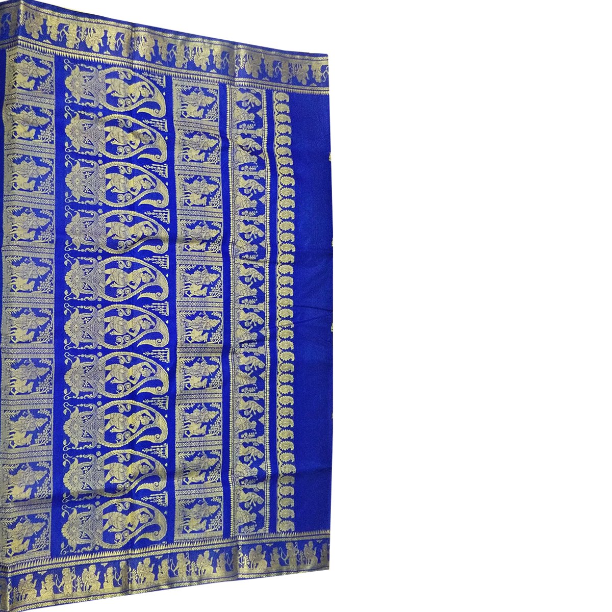 Saree baluchuri en soie fait main pour éviter les contrefaçons - 2