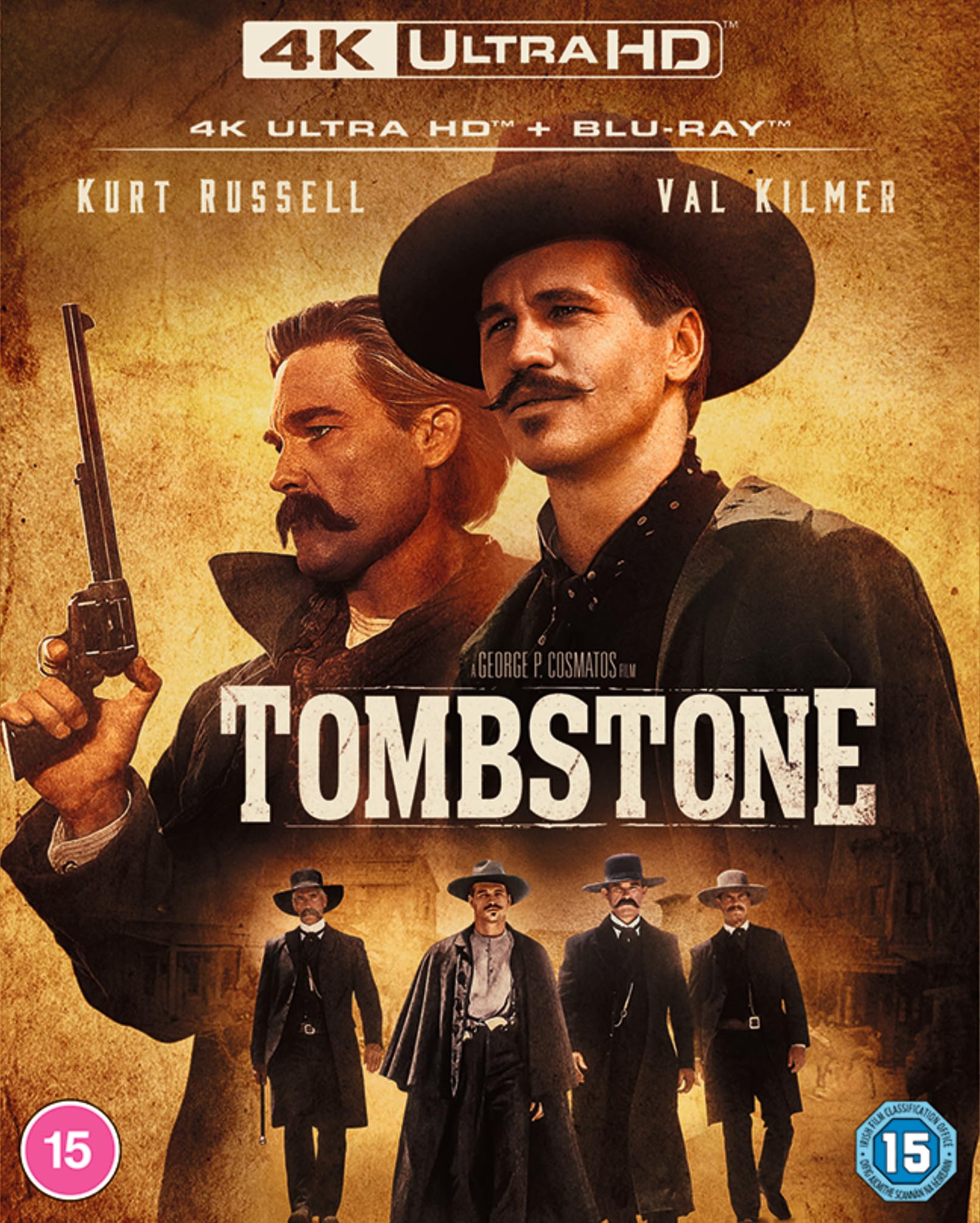 Tombstone [DVD] [1993] : Amazon.ie