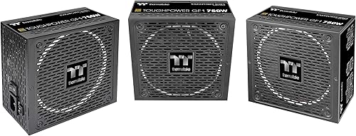 Vista 21 de Thermaltake Toughpower GF3 Snow Edition 1200W 80+ Gold Full Modular SLI/Crossfire Ready ATX 3.0 Fuente de alimentación PCIe Gen.5 600W 12VHPWR Nieve