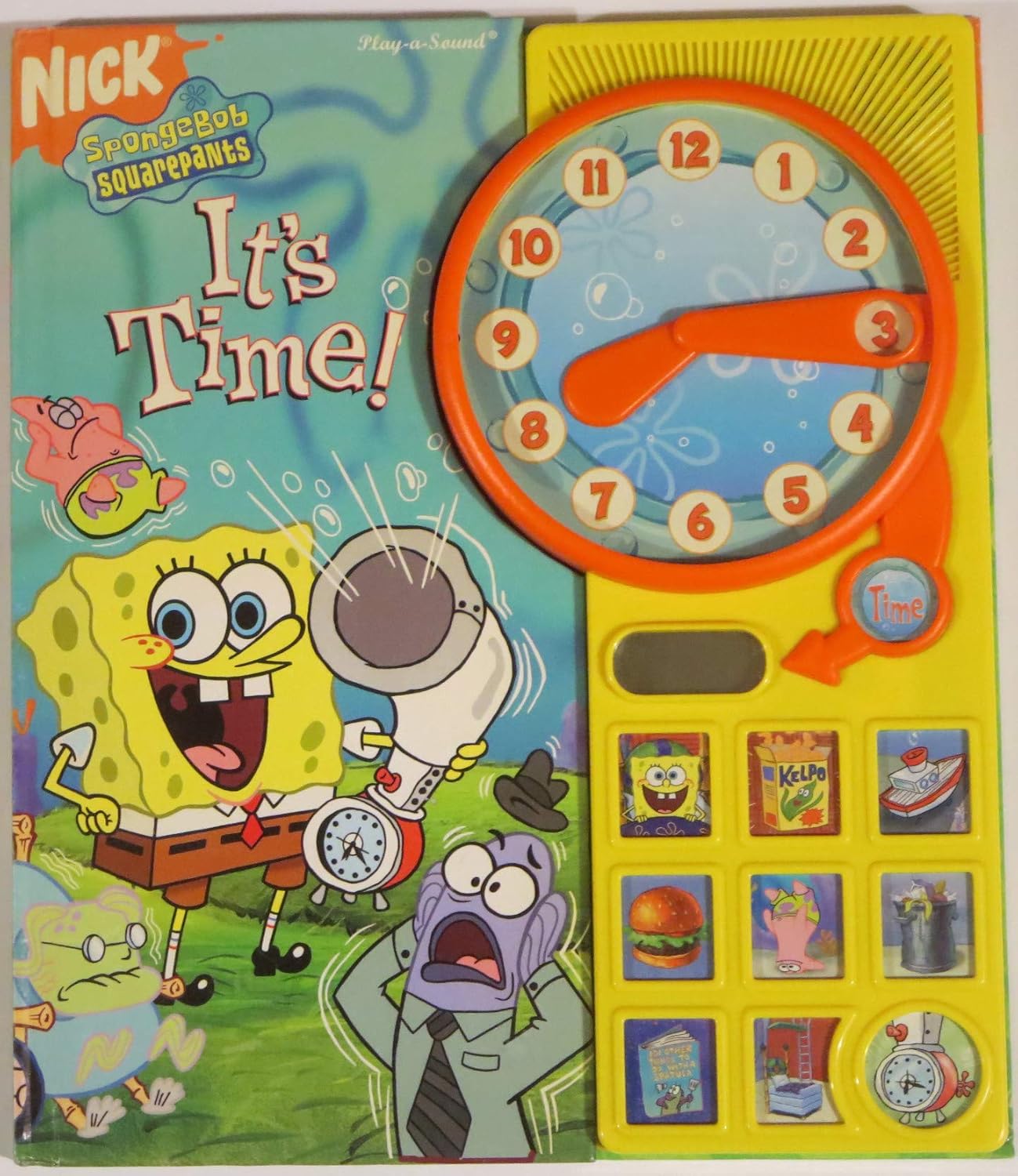 SPONGEBOB SQUAREPANTS IT'S TIME INTERACTIVE BOOK Amazon.co.uk
