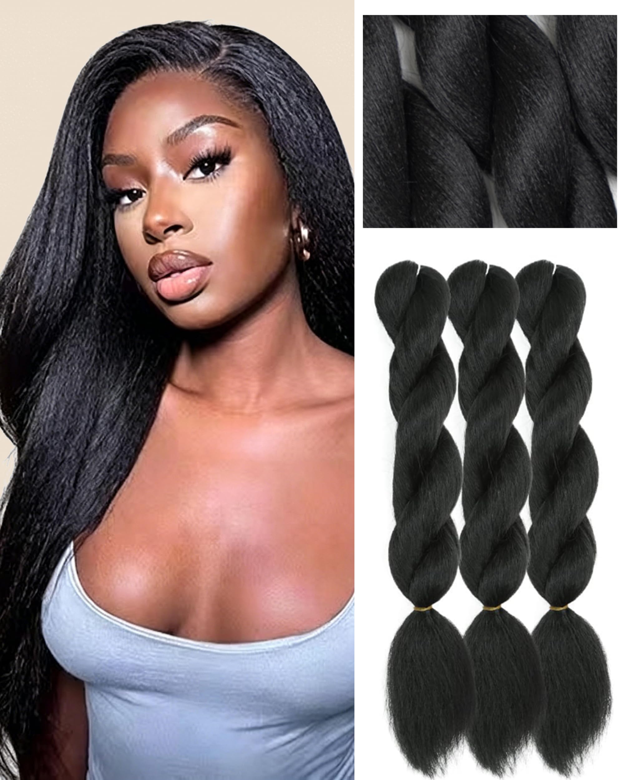 Amazon.com : Kinky straight Vixen Crochet Bundles crochet