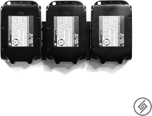 Miniatura 4 de Soporte Spartan para batería Makita de 18 V  Soporte de gancho de pared  Almacenamiento de herramientas eléctricas  Blog DIY sala de manualidades