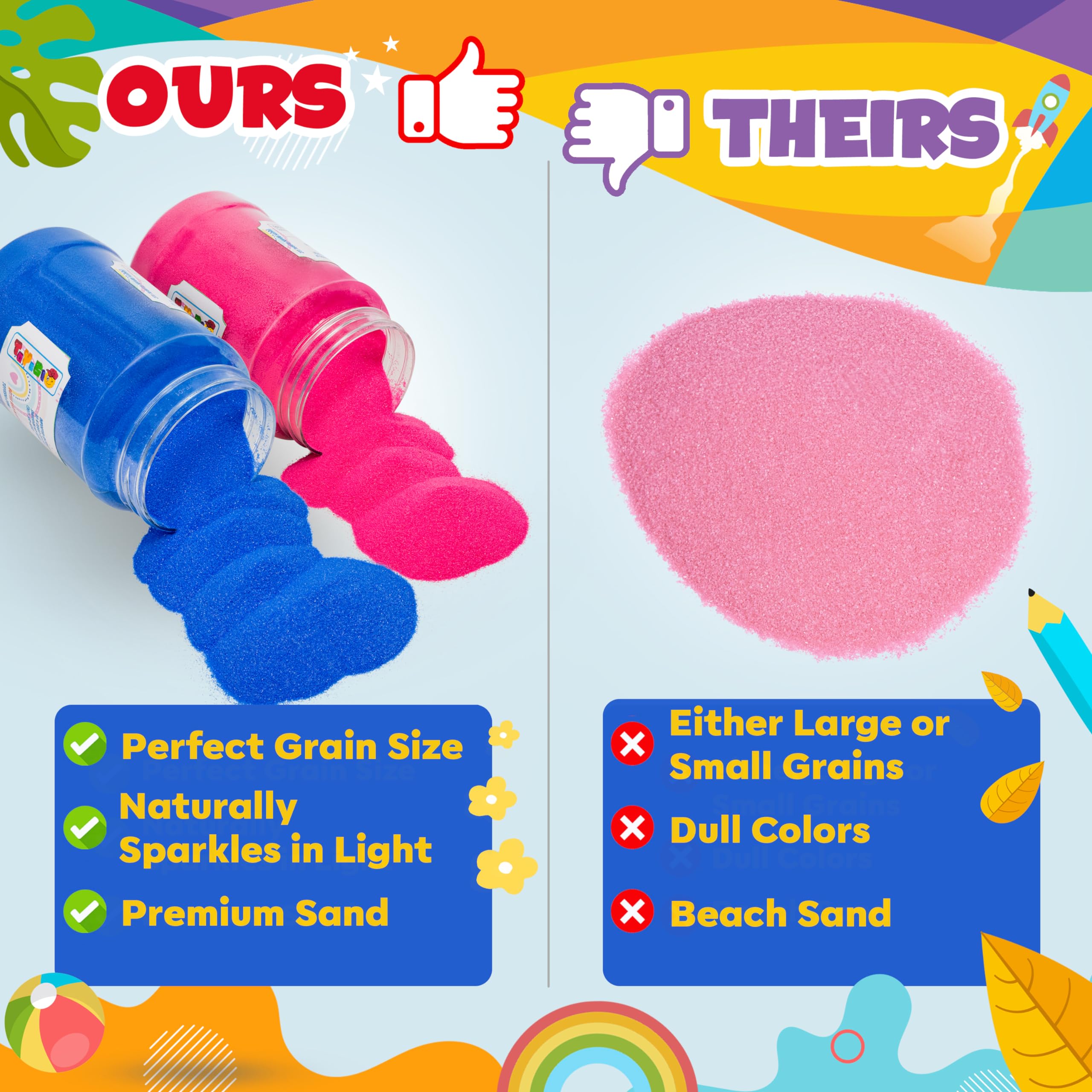 Amazon.co.jp: Toyssio - サンドアートサンド [ 20色 : 30ポンド