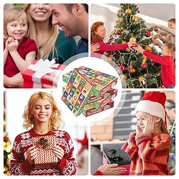 Amazon.co.jp: 自分だけのアドベントカレンダーボックス5個、24