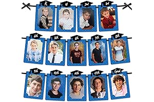 Royal Blue Graduation Decorations for 2023 Grad Party Supplies