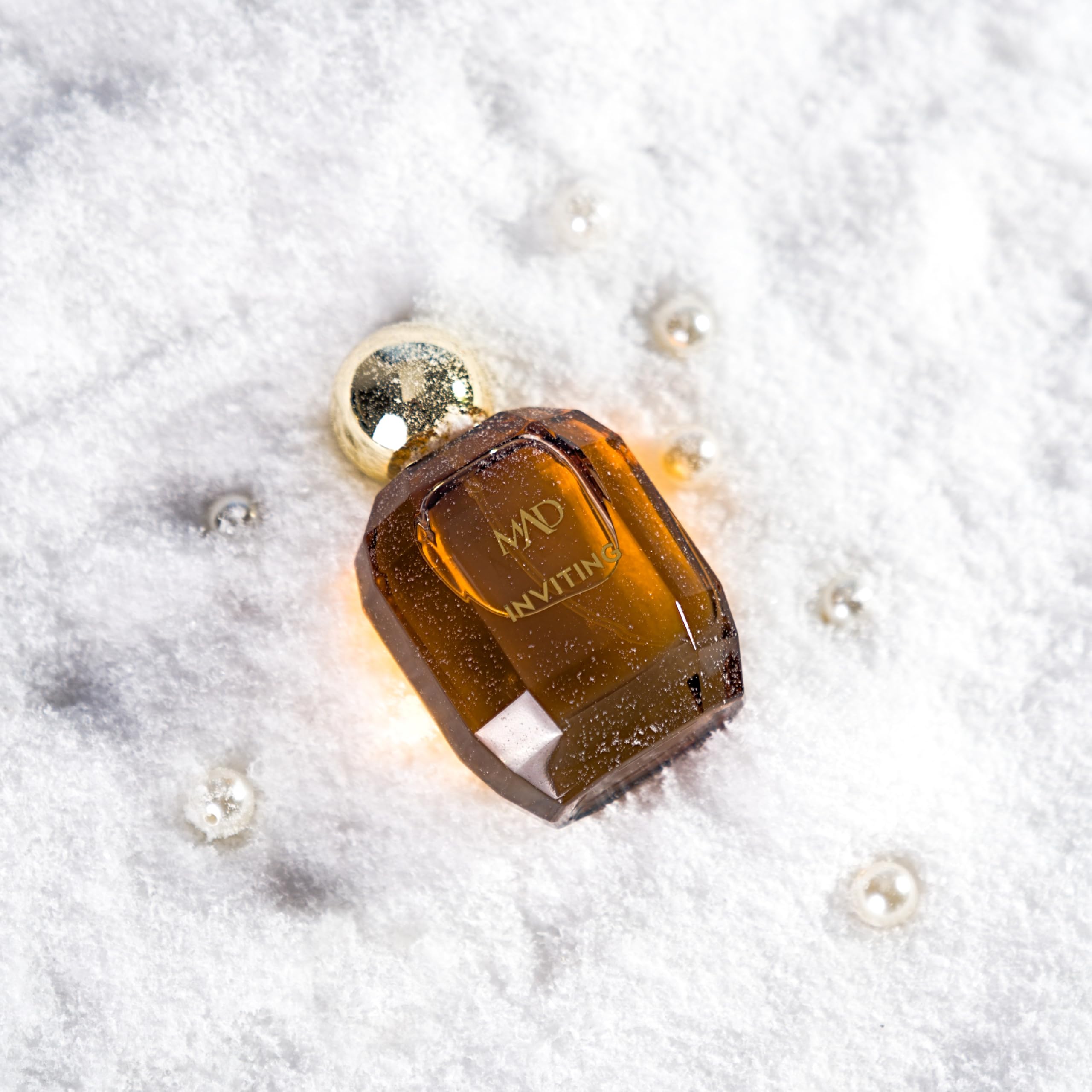 MAD Inviting Damen Extrait de Parfum 100 ml-Fruchtige Noten,Jasmin&Amber | Floral & Fruity