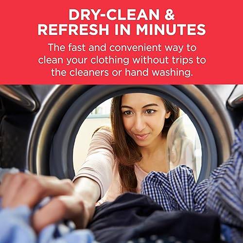 Miniatura 8 de dryel Kit de inicio de limpieza en seco At-Home con spray antiarrugas, nuevo y mejorado, cuidado suave de la ropa para telas especiales y ropa de