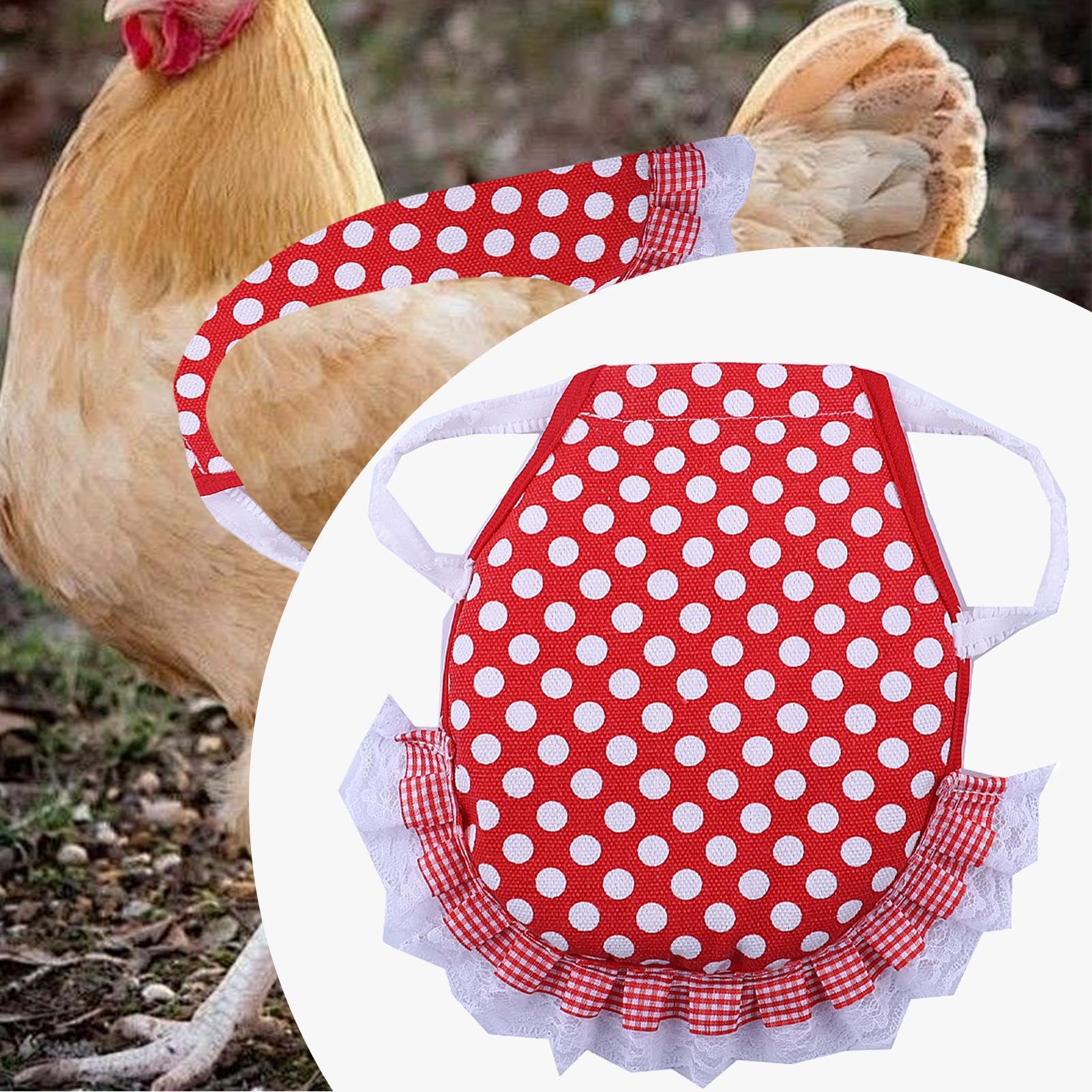 Delantales para Gallinas - Chaquetas para Gallinas,Delantales Transpirables Ajustables para Uso En El Gallinero Y La Granja Que Protege A Las Aves De Corral Incluyendo Pollos Y Gallos