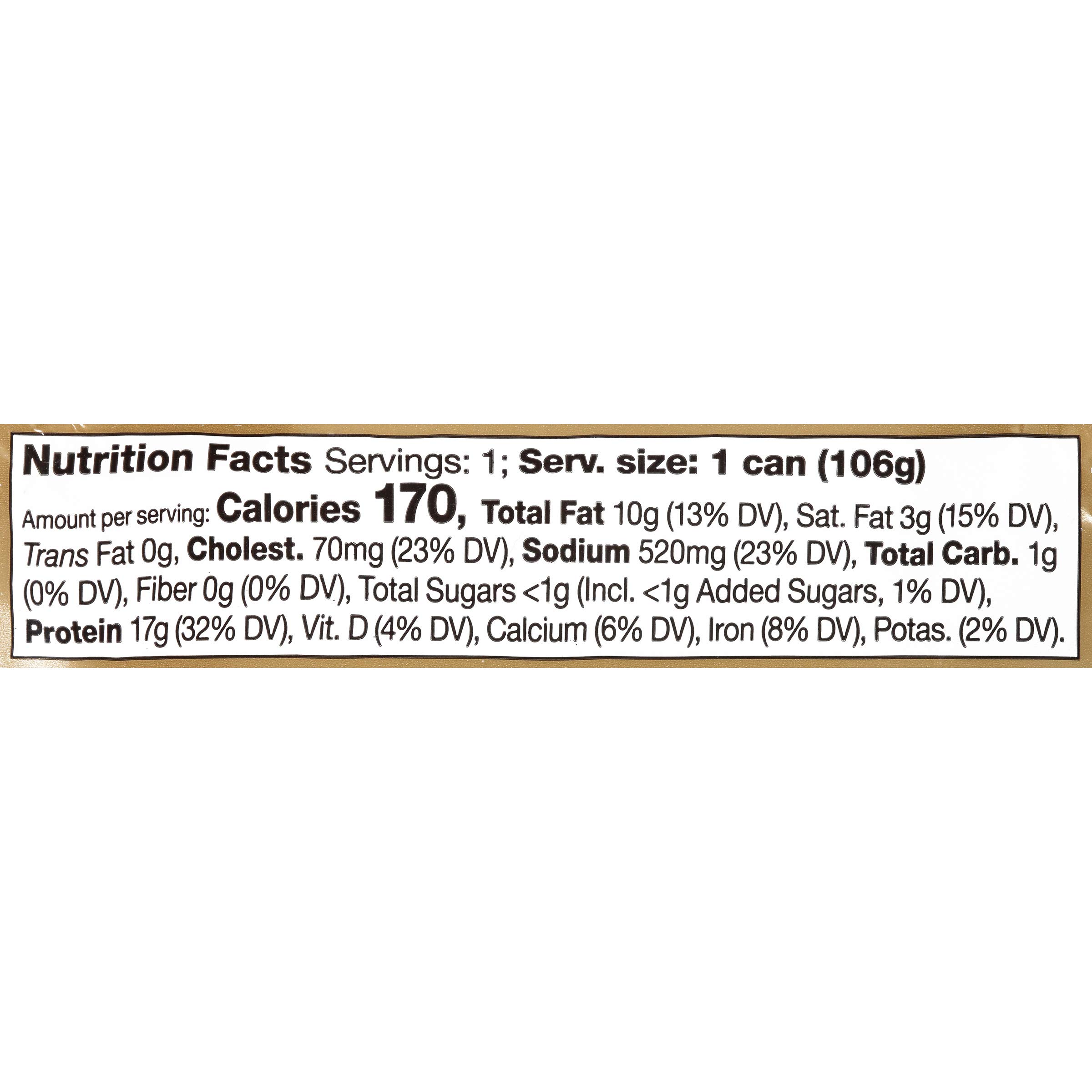 Bumble Bee Brunswick Wild Caught Sardine Fillets In Mustard & Dill