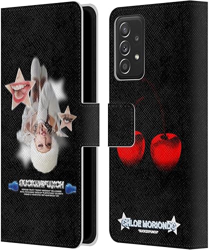 Miniatura 9 de Head Case Designs Officially Licensed Chloe Moriondo Hotel Graphics Leather Book Wallet Case Cover Compatible with Samsung Galaxy A53 5G (2022)