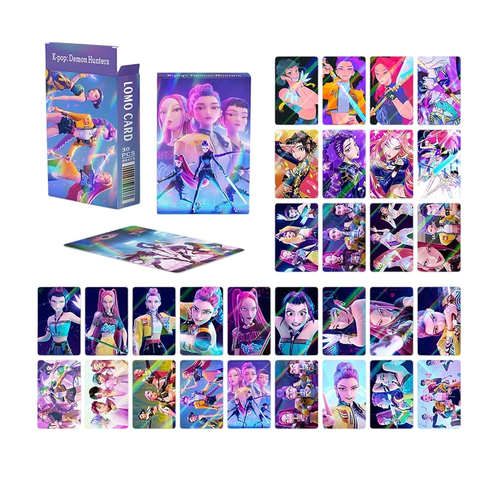 KPop Demon Hunters Cards Anime Huntrix Huntr/X Rumi Mira