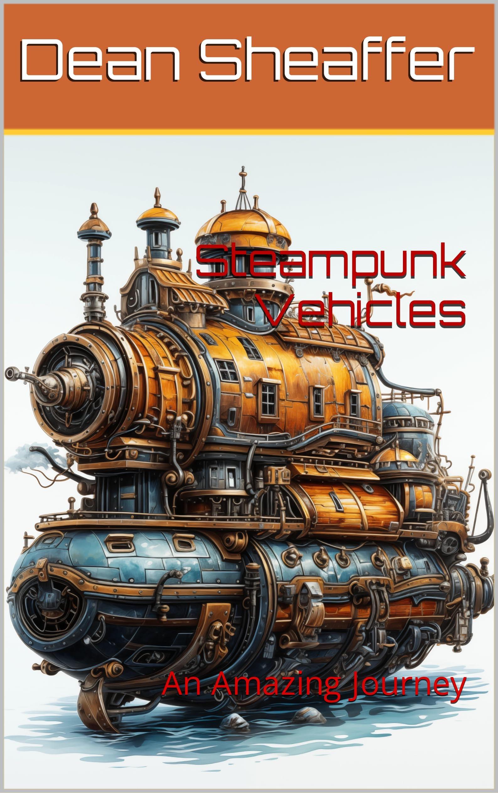 Steampunk Vehicles le livre d'art idéal pour vos moments de lecture détente au salon