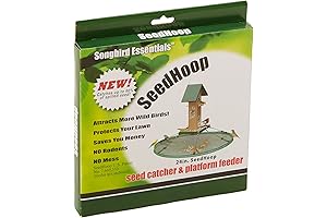 Songbird Essentials Premium Seed Catcher & Platform Feeder