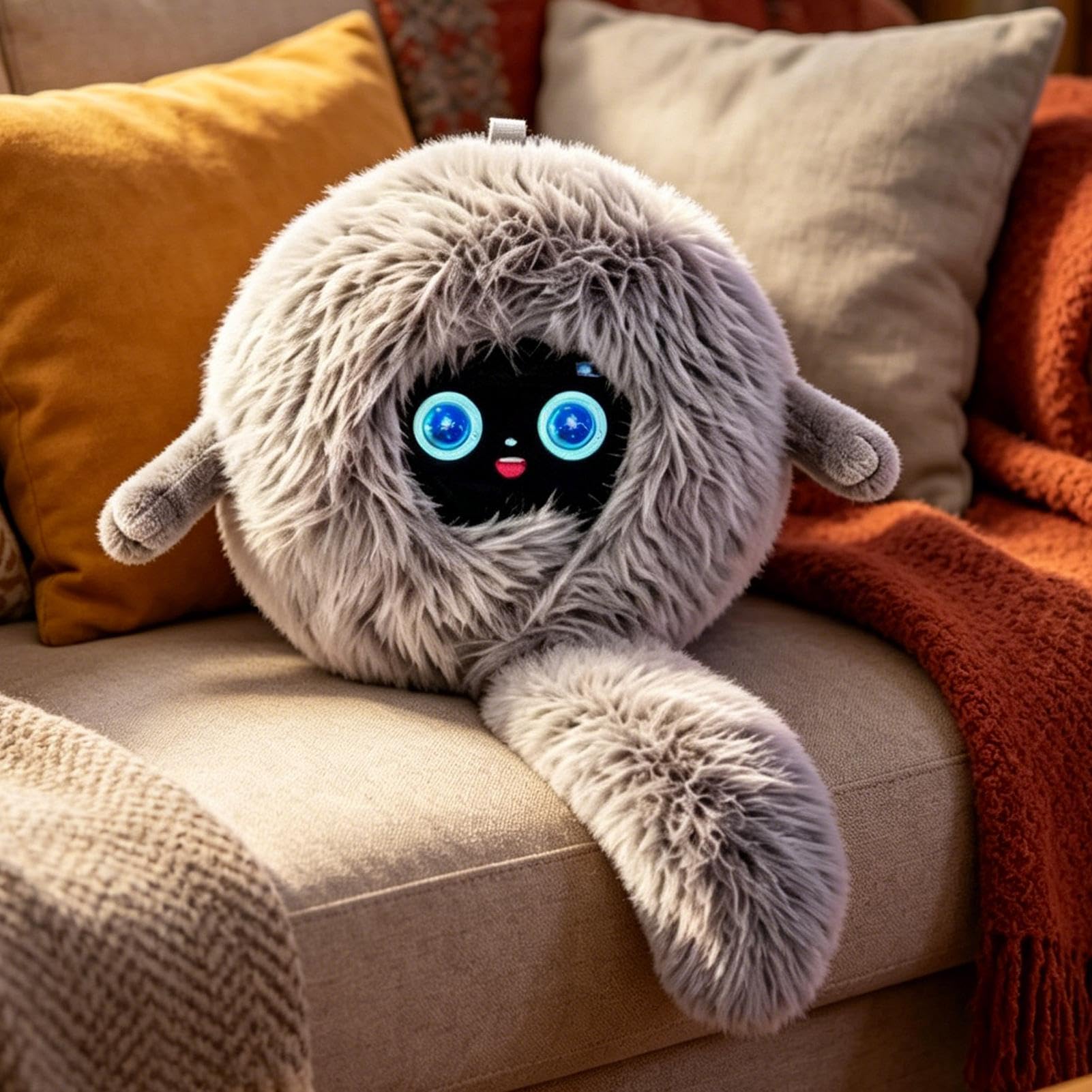 Peluche con Intelligenza Artificiale Voce Educativa Intelligente in Reale | Peluche di Animale AI Assistente di Apprendimento Per Bambini, Adolescenti, Ragazzi, Famiglia, , Figlie E Figli