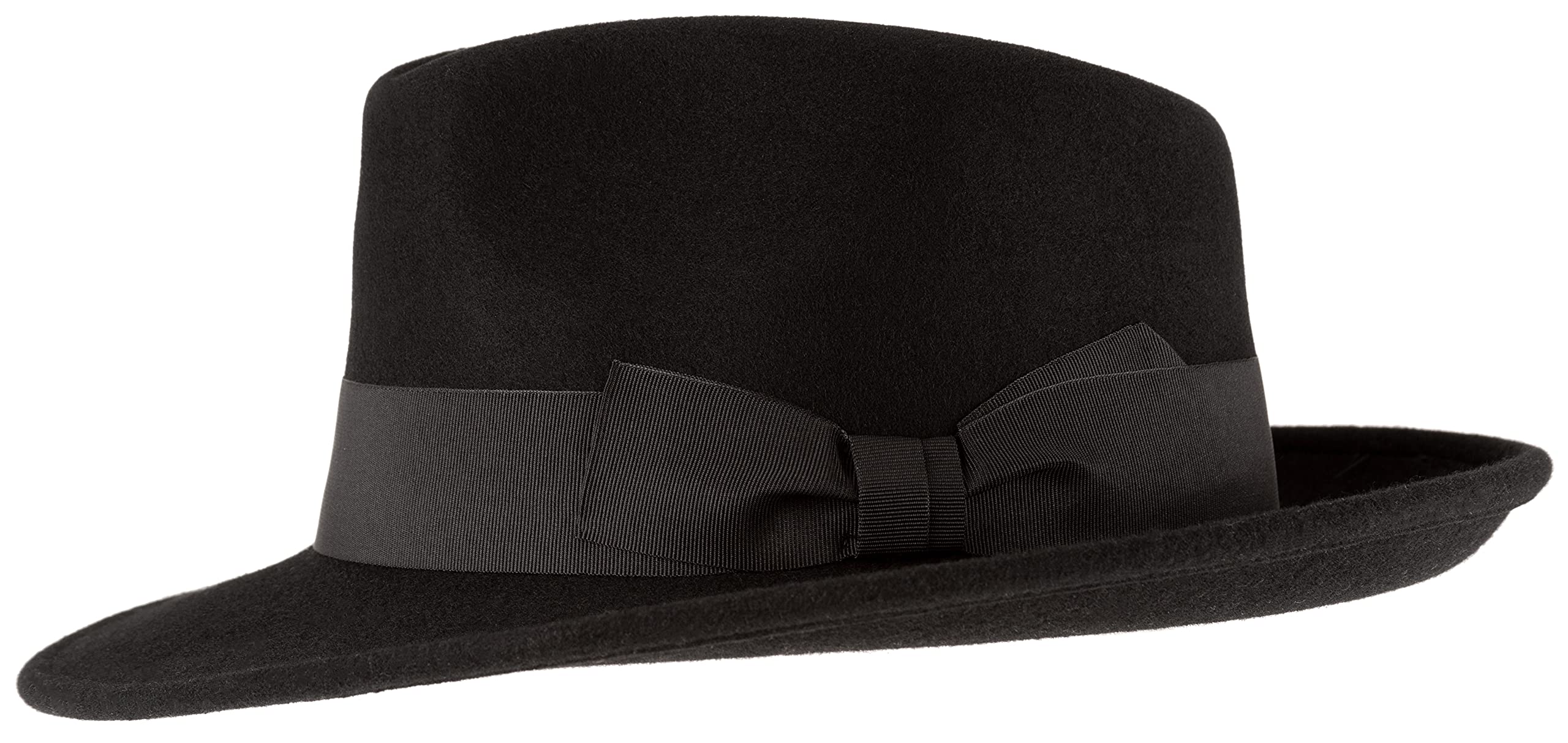 Alpenleder Hut - Modell: Palermo (Handgefertigt) - Nachhaltiges Bio-Filz aus regionaler Landwirtschaft | Fedora Wollhut, Hüte Damen & Herren, Filzhut *100% Made in Italy*