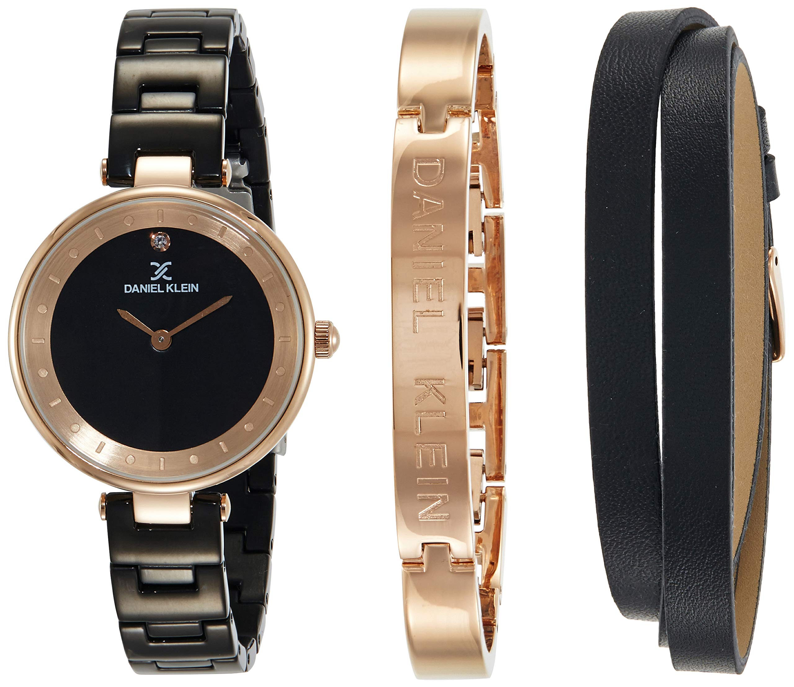 Daniel Klein Analog Black Dial Womens Watch-DK11663-5 (B07L19TGCL) Amazon Price History, Amazon Price Tracker