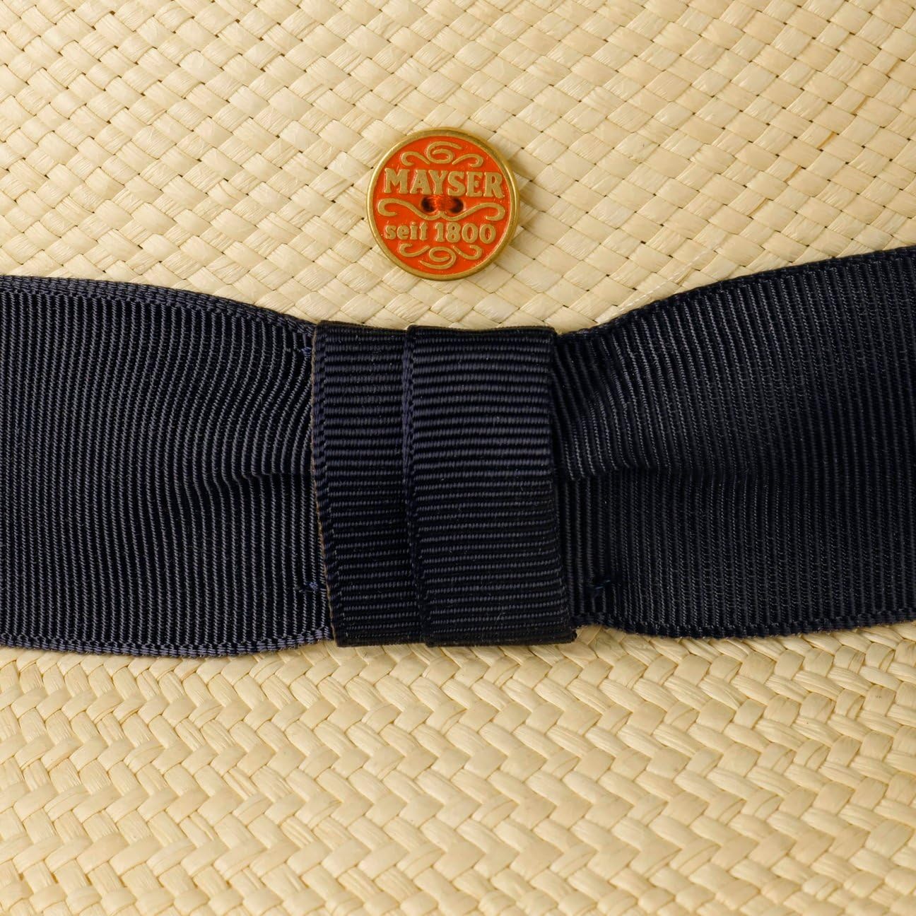 Mayser Menton Sombrero Panama Fedora Hecho en UE Hombre Primavera Verano