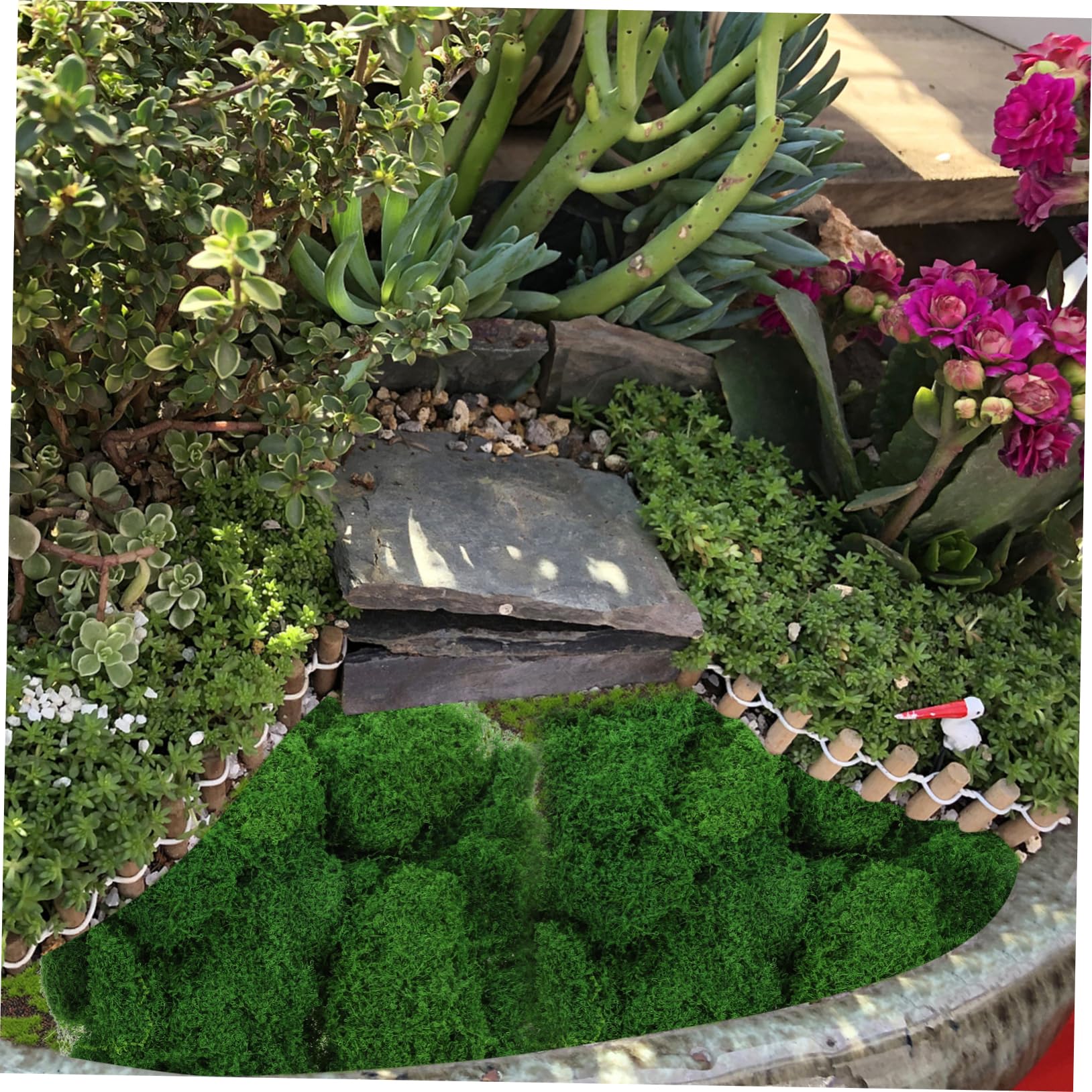 Levemolo Eternal Fake Moss Decor Artificial Simulation Craft Moss DIY Plant Wall Moss Decorations