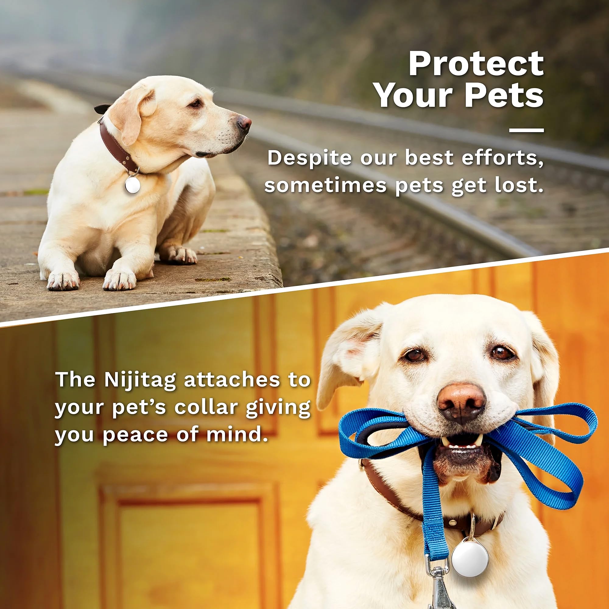 LINKSTYLE NIJITAG - Trova oggetti, Smart Key Tracker per cani, gatti, portafogli, bagagli, zaini, funziona con Apple Find My - Grigio antracite