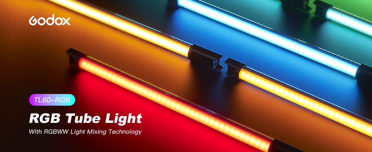 Amazon.com : Godox TL60 RGB Tube Light Full Color Portable LED
