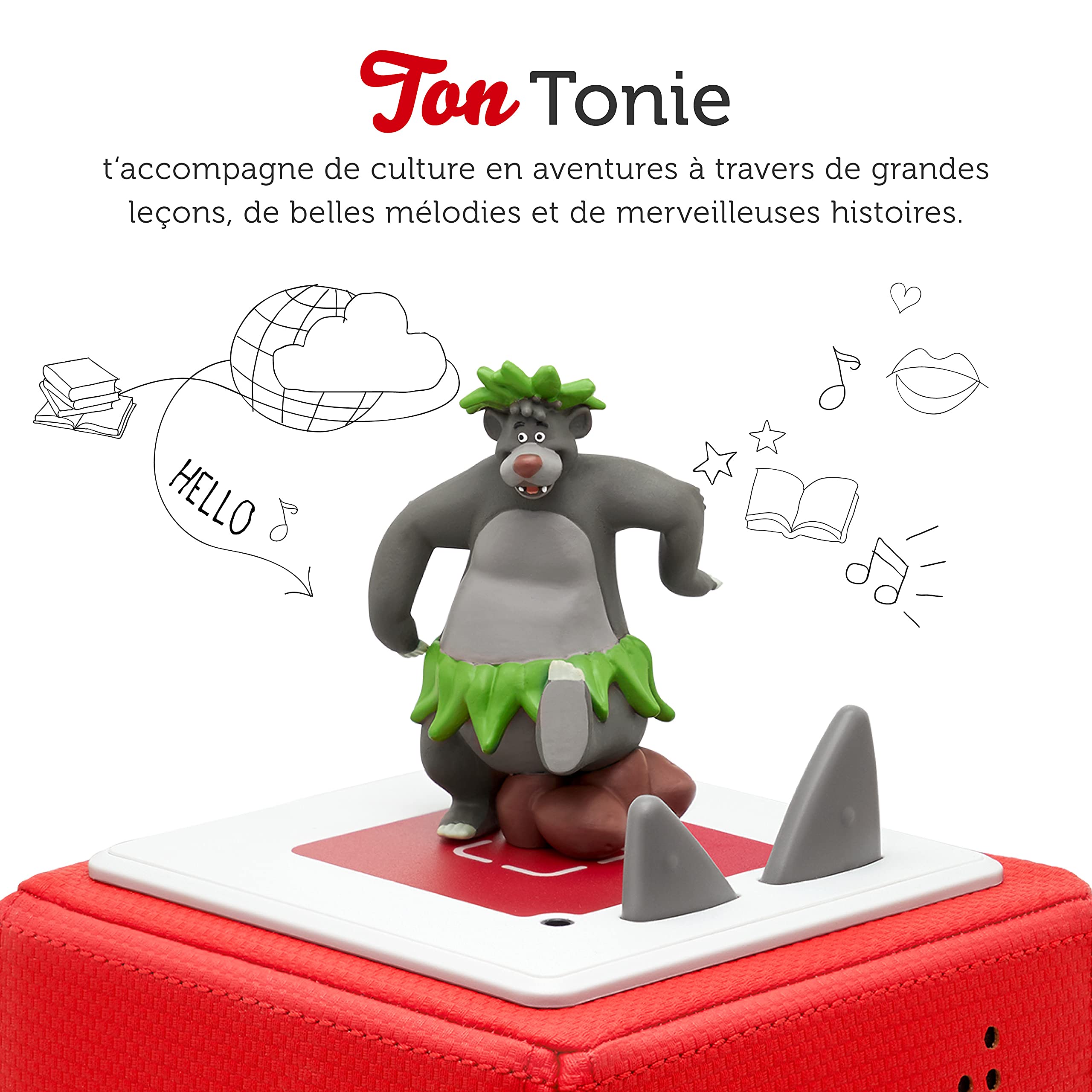 tonies The Jungle Book Figure, Character with Audio Story and Songs for Toniebox Storyteller, Audioconte 4 Years and Up - Storybox Sold Separately - 3