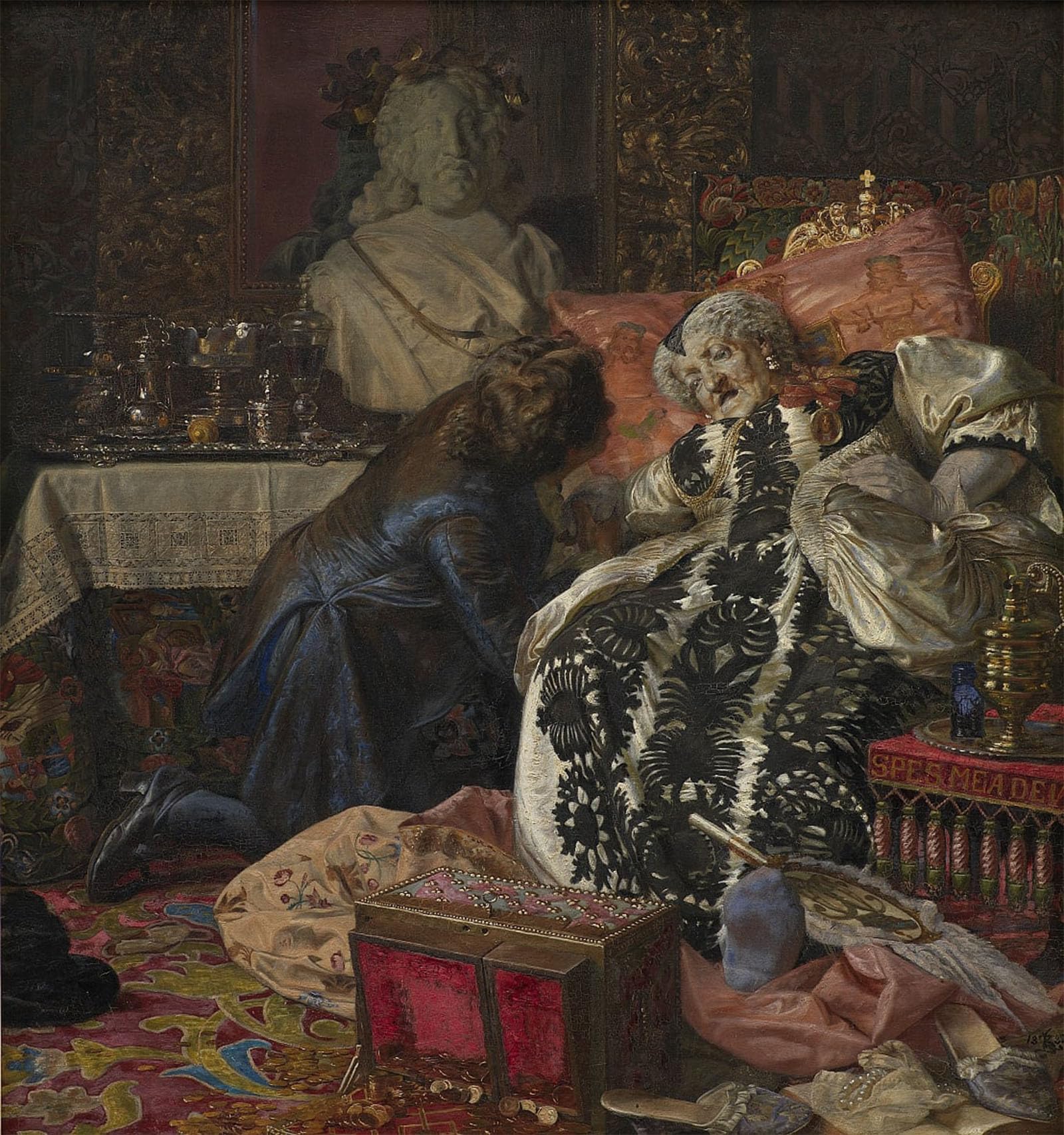 Cuadro de la Reina Sofía Amalia de 60x90cm para renovar tus paredes vacías 5