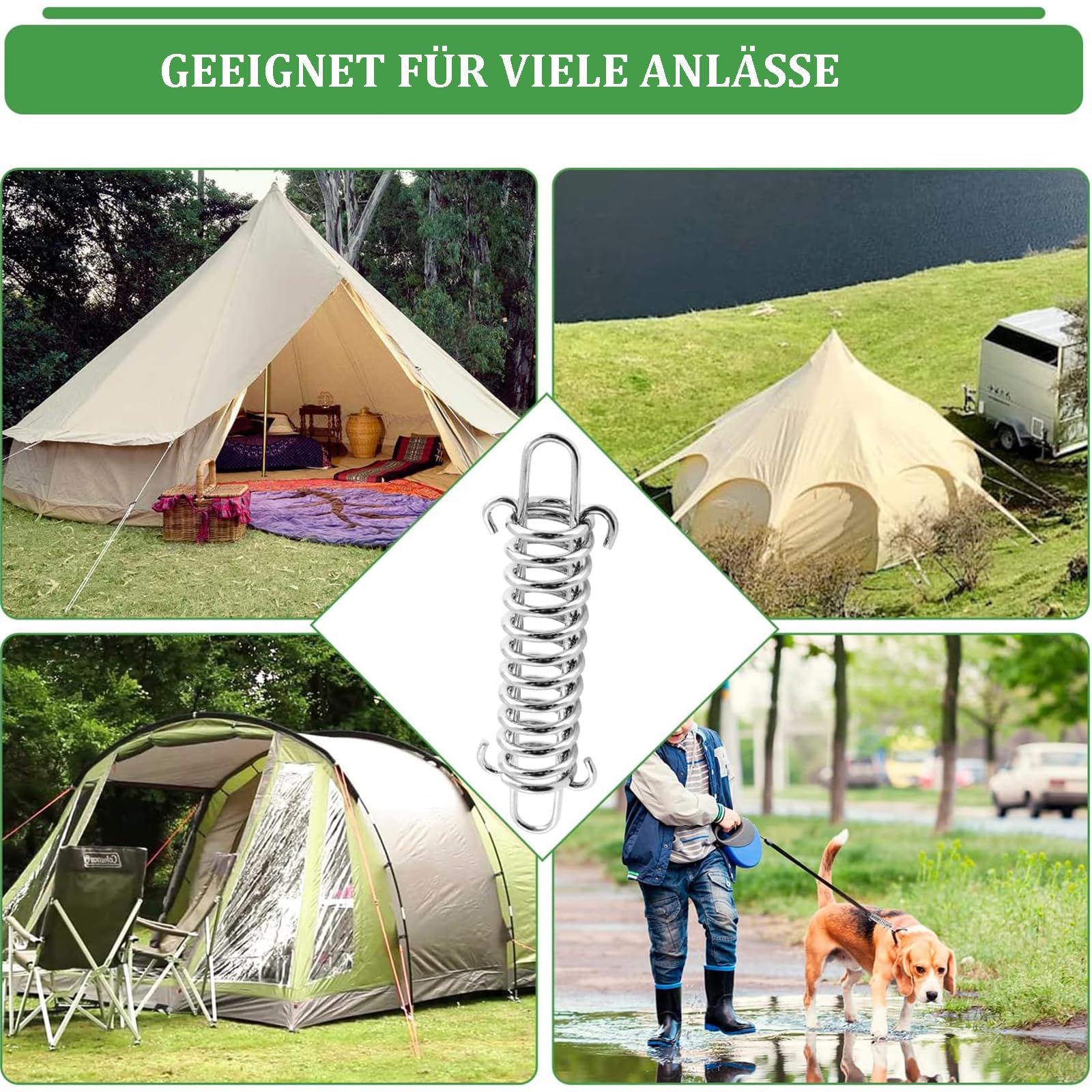 spannfeder sonnensegel Beiyan Zugfedern Set, 4 Stück Edelstahl Zugfeder Mit 8 Karabinern, Spannfeder Sonnensegel, Hochfestes Sonnensegel befestigungsset für Campingzelt Sonnensegel Markise Gewerbe, Industrie & Wissenschaft Tint:Perceive Cloudy Night Den passenden WoMo-Stellplatz in kitchen wall decor